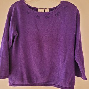 Villager silk blend sweater